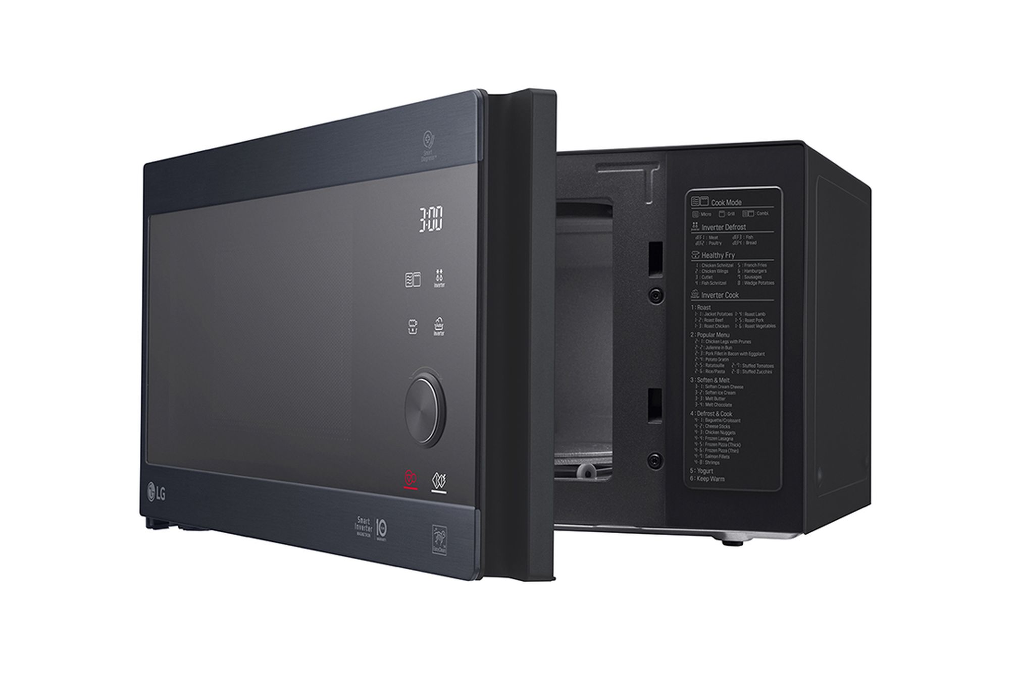 Foto microonde MH6565CPW semiaperto